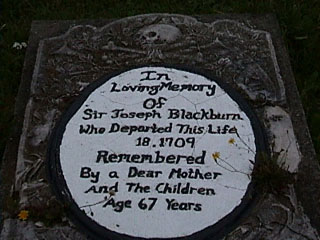 Placentia Old Anglican Cemetery Headstone